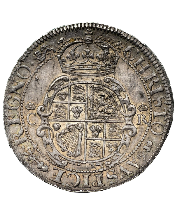 1643 - 4 Charles I Type 6 Halfcrown