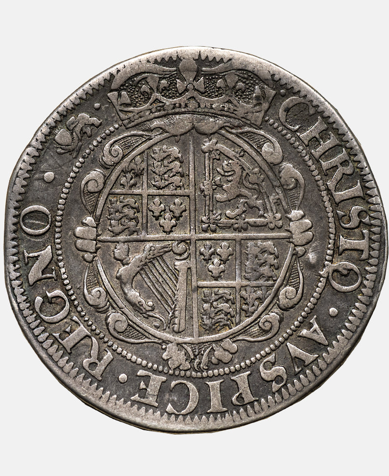 1643 Charles I York Mint A over R in error Halfcrown