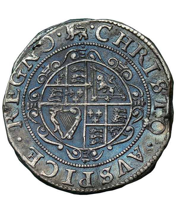 1643 - 4 Charles I York Mint Type 3 Halfcrown