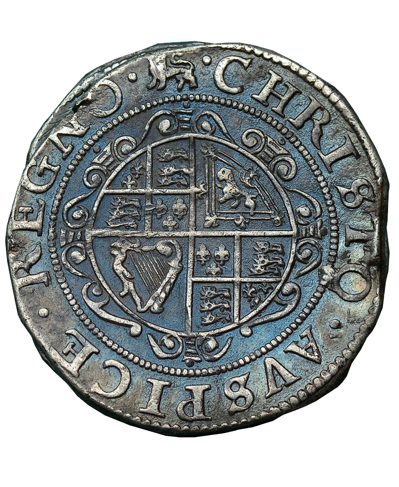 1643 - 4 Charles I York Mint Type 3 Halfcrown